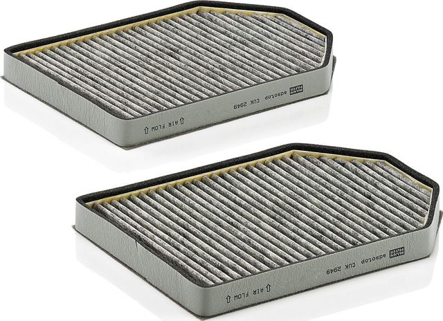 Салонный фильтр Mann-Filter для Audi S8 I (D2) 1996-2002. Артикул CUK 2949-2