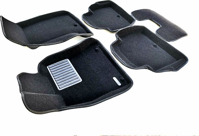 Коврики текстильные Euromat 3D Business для салона Kia Stinger 2017-2026. Артикул EMC3D-002901