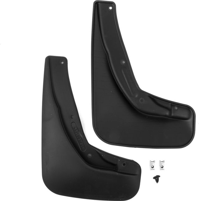 Брызговики Frosch (в пакете) задняя пара для Chery Tiggo 2 2016-2020. Артикул NLF.63.21.E13