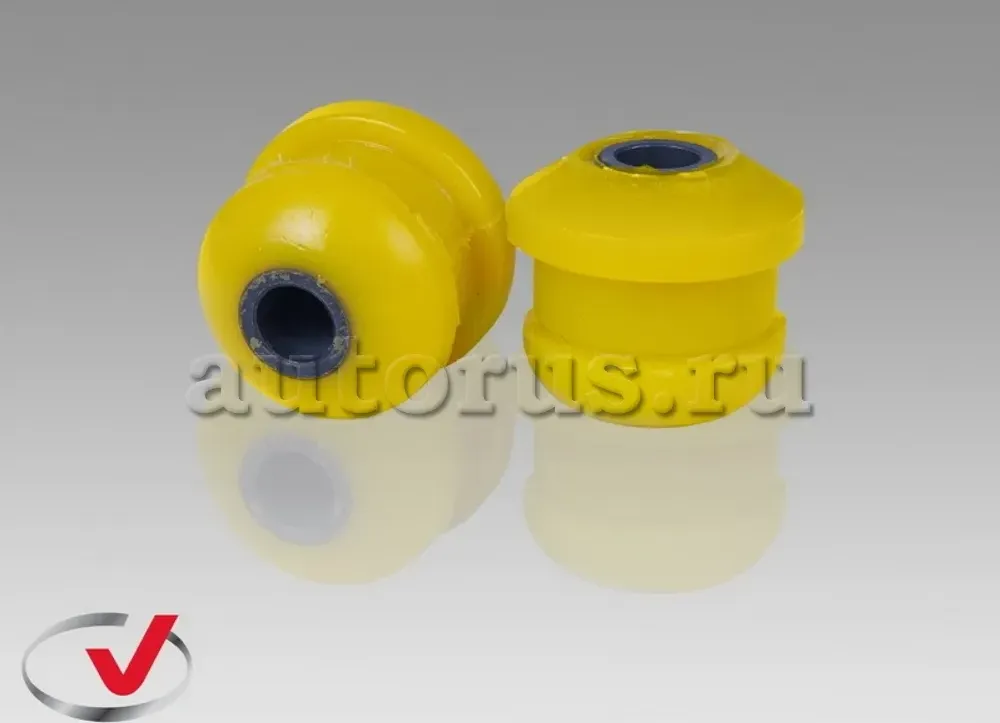 Сайлентблоки полиуретановые переднего шарнира FR, комплект (2шт) (Vtulka). Артикул 1706083