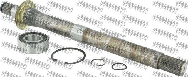 Полуось (привод в сборе, приводной вал) Febest передняя правая для Kia Sportage III 2014-2015. Артикул 2212-SP4WDAT