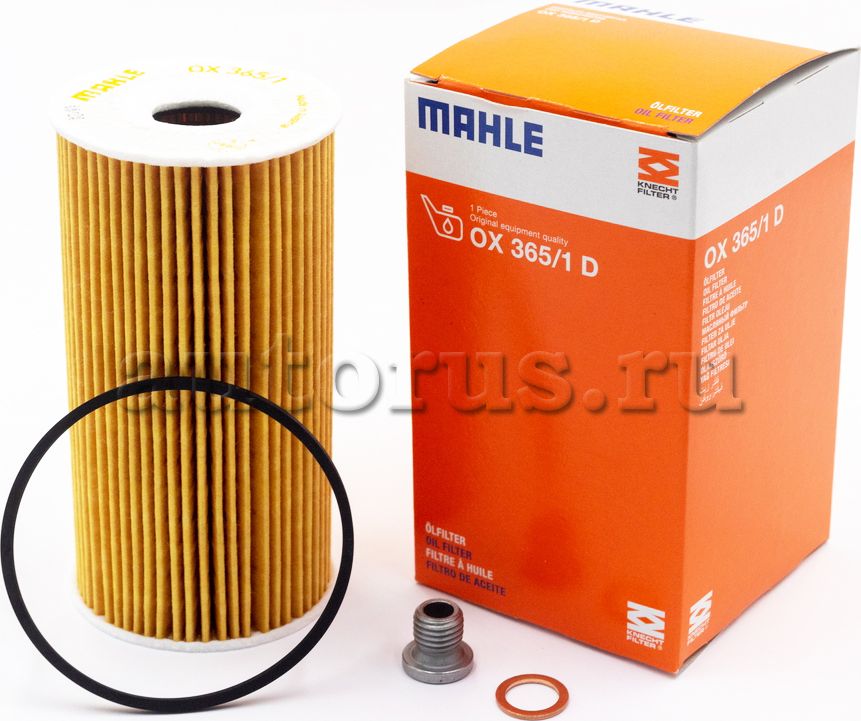 Масляный фильтр Mahle-Knecht. Артикул OX 365/1D