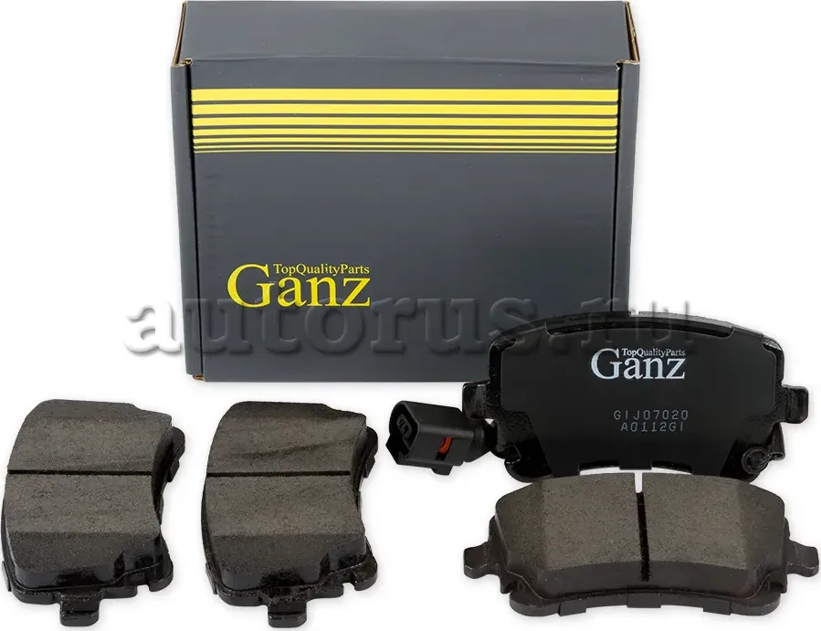 Колодки торм.зад. (Ganz). Артикул GIJ07020