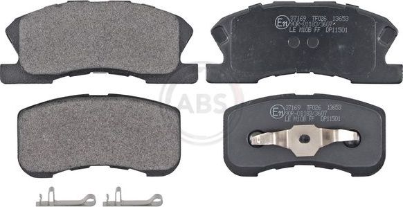 Тормозные колодки ABS передние для Daihatsu Move II 1998-2002. Артикул 37169