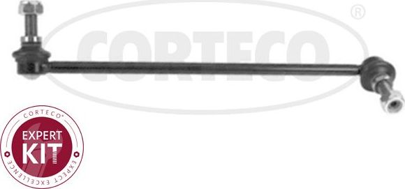 Стойка (тяга) стабилизатора Corteco (сталь). Артикул 49399300