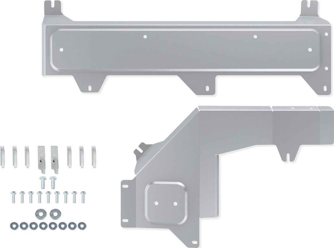 Защита топливных и тормозных магистралей Rival для Haval Dargo 2022-2026. Артикул 333.9428.1