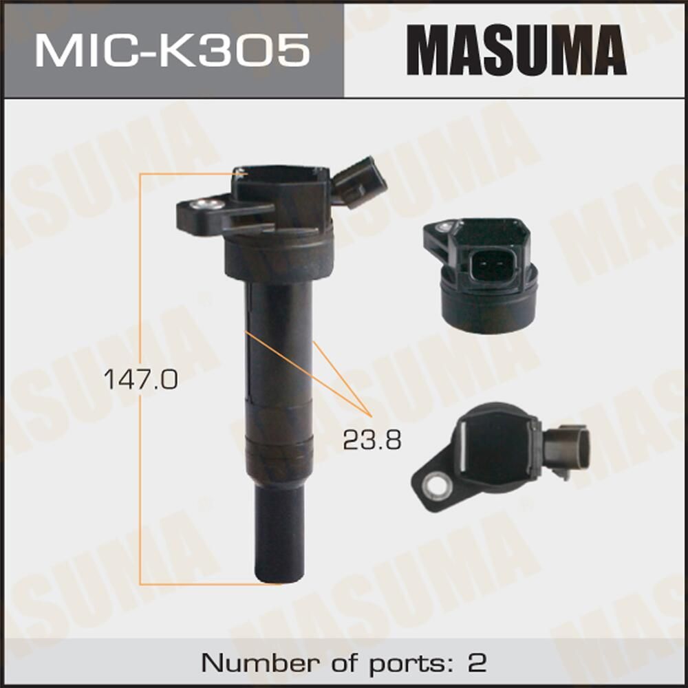 Катушка зажигания Masuma. Артикул MIC-K305
