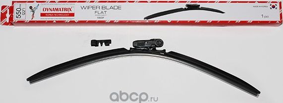 щетка стеклоочистителя бескаркасная Multiclip (пластиковая упаковка) (Dynamatrix-Korea). Артикул 550DF
