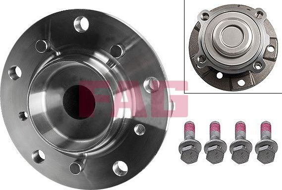 Ступица колеса с интегрированным подшипником (в сборе) Fag. Артикул 713 6679 70