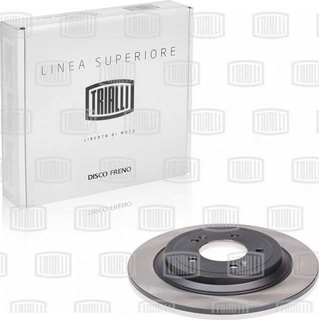 Диск торм. зад. для а/м KIA Sportage (15-) EPB d=302 Superiore (DF 0733se) (Trialli). Артикул DF0733SE