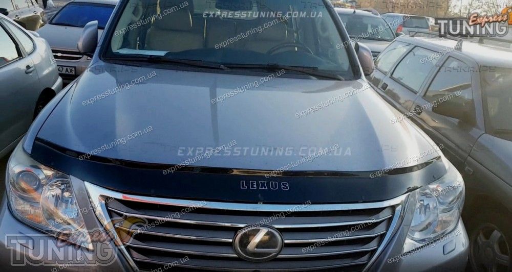 Дефлектор Vip-Tuning для капота Lexus LX 570 570 2007-2015. Артикул LX04