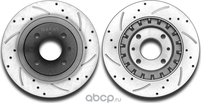 Тормозной диск Gerat DSK-F057W (передний) Performance Gerat. Артикул DSKF057W