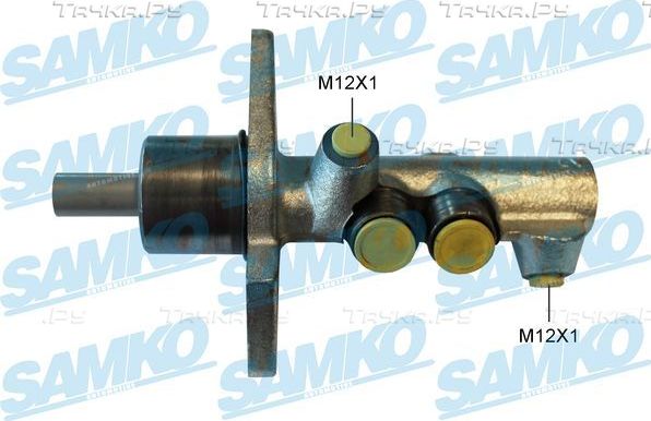 Тормозной цилиндр главный Samko (Серый чугун). Артикул P08330