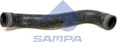 Патрубок радиатора (системы охлаждения) Sampa для Scania 4 1995-2008. Артикул 040.382