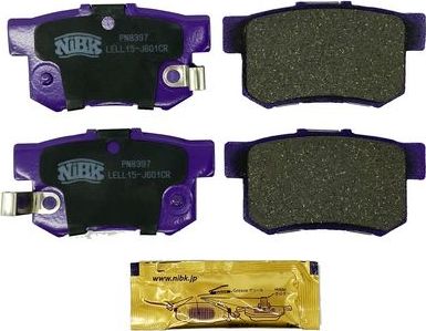 Тормозные колодки NiBK. Артикул PN8397