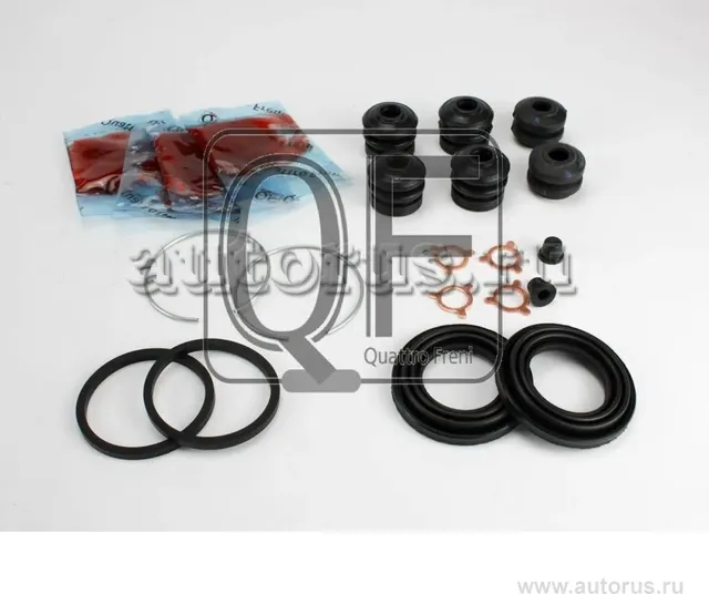 РЕМКОМПЛЕКТ СУППОРТА ТОРМОЗНОГО ЗАДНЕГО (Quattro Freni). Артикул QF00Z00014