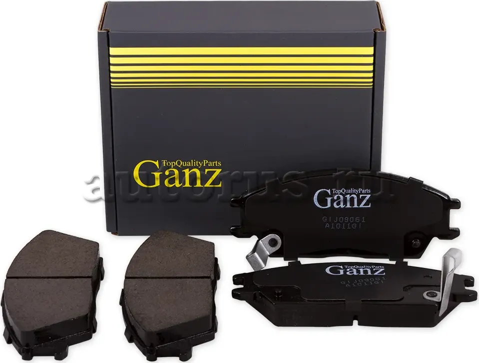 Колодки торм.пер. (Ganz) Ganz. Артикул GIJ09061