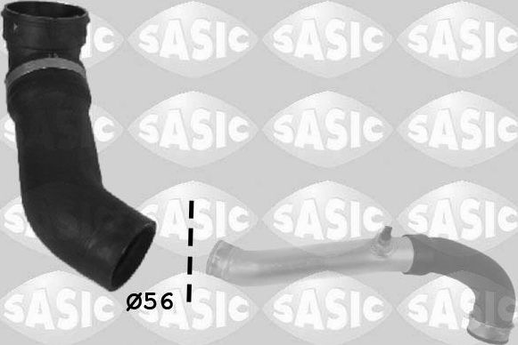 Патрубок интеркулера Sasic. Артикул 3356043