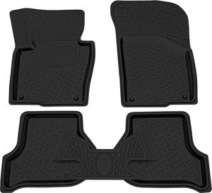 Коврики Rezkon резиновые для салона Skoda Octavia А5 2009-2013. Артикул 1030010100