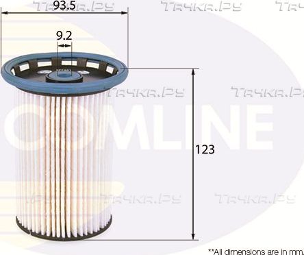 Топливный фильтр Comline для Porsche Cayenne II (958) 2010-2014. Артикул EFF261