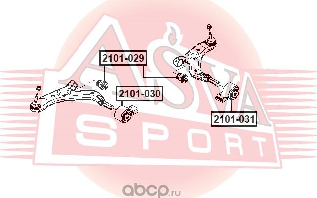 САЙЛЕНТБЛОК (Asva). Артикул 2101030