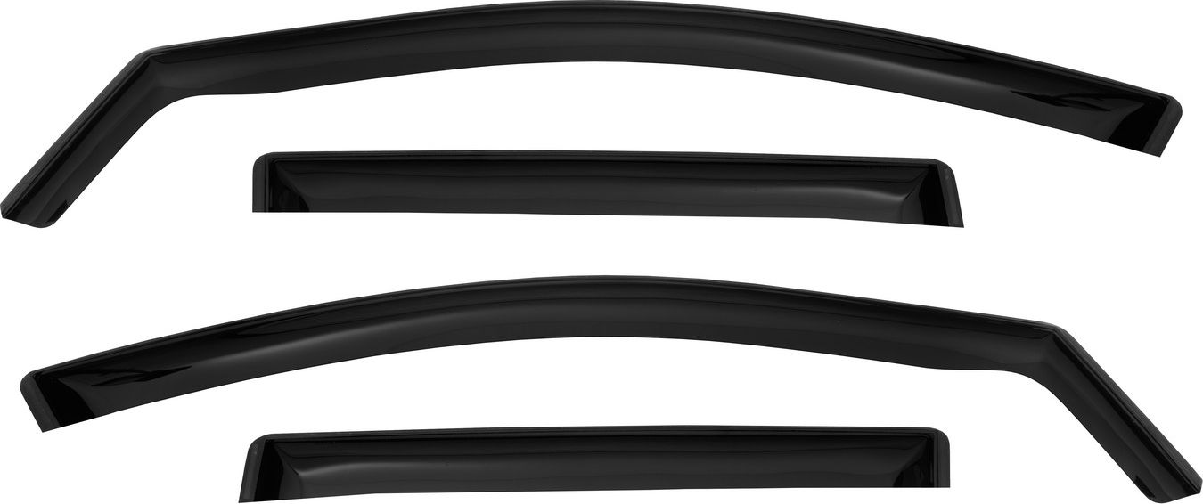 Дефлекторы REIN для окон (вставной под резинку) (4 шт.) GMC Sierra 1500 Crew Cab 2019-2021. Артикул REINWV1188
