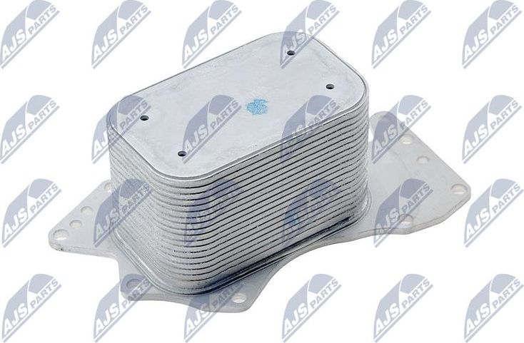 Радиатор масляный (маслоохладитель) для двигателя NTY (алюминий). Артикул CCL-AU-029