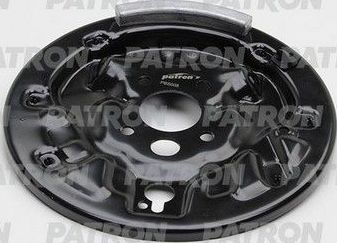 Кожух (щиток) тормозного диска Patron задний правый для Skoda Octavia A5 2004-2013. Артикул PBS008