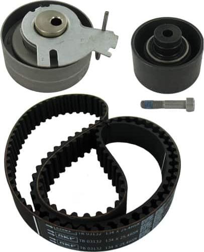 Ремень ГРМ с роликами (комплект) SKF для Citroen Berlingo I 2000-2011. Артикул VKMA 03132