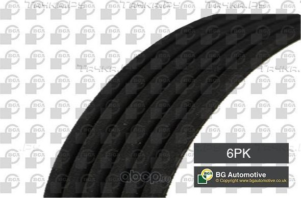 Приводной ремень поликлиновой BGA. Артикул 6PK2264