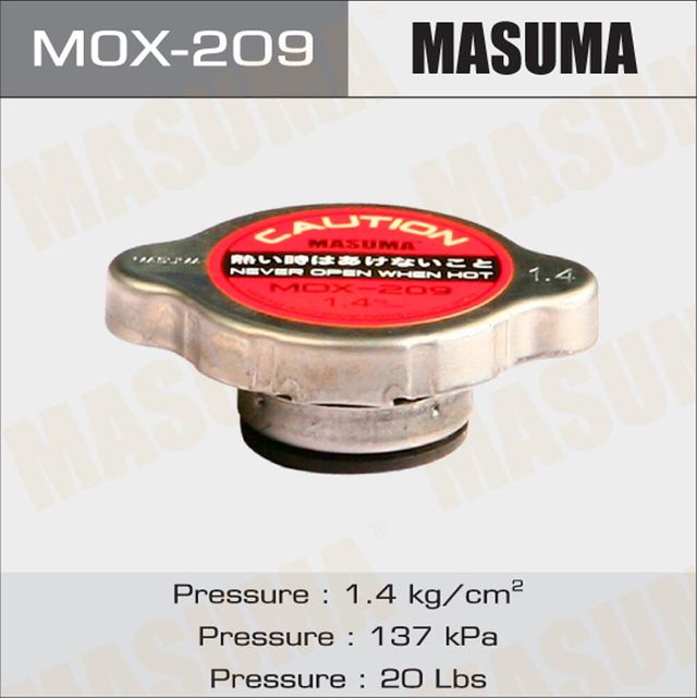 Крышка радиатора Masuma. Артикул MOX-209