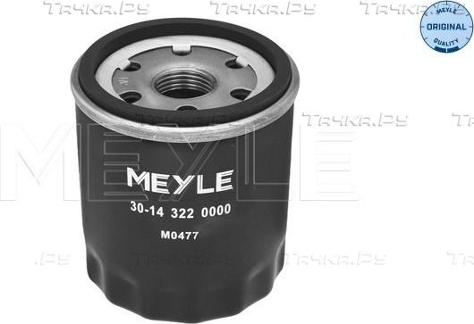 Масляный фильтр Meyle Original для Suzuki Swift III 2005-2011. Артикул 30-14 322 0000