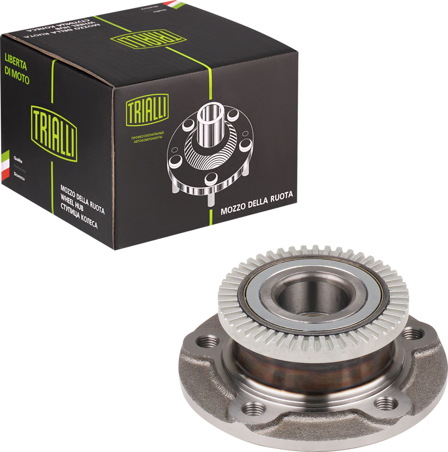 Ступица колеса с интегрированным подшипником (в сборе) Trialli. Артикул MR 0516