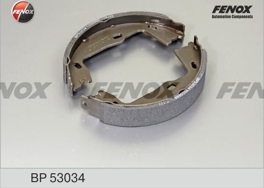 Тормозные колодки Fenox. Артикул BP53034