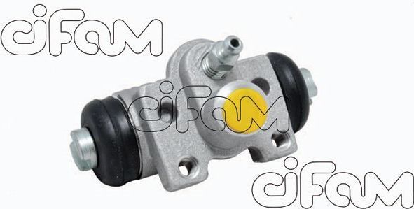 Тормозной цилиндр Cifam (алюминий) задний правый для Suzuki Jimny III 2014-2019. Артикул 101-381