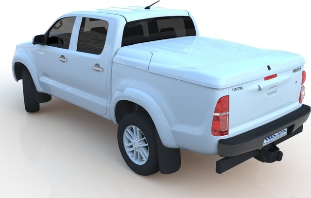 Крышка кузова АВС-Дизайн для Toyota Hilux Vigo 2012-2015. Белая. Артикул 23.4036