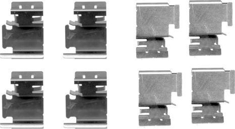 Комплектующие, колодки дискового тормоза Bosch. Артикул 1 987 474 312