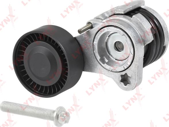 Натяжной ролик (натяжитель) приводного клинового зубчатого ремня LYNXauto. Артикул PT-3009