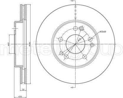 Тормозной диск Trusting. Артикул DF241