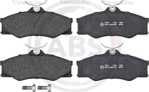 Тормозные колодки ABS передние для Volkswagen Transporter T3 1982-1992. Артикул 36575