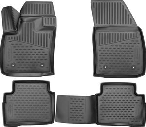 Коврики Element 3D для салона Geely Tugella 2021-2026. Артикул ELEMENT3DAN0145210k