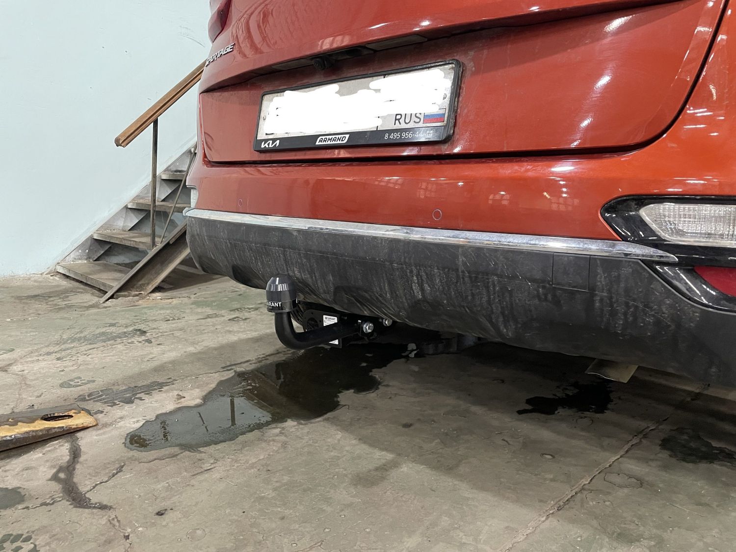Фаркоп Garant для Kia Sportage IV рестайлинг 2018-2026. Артикул G-K032