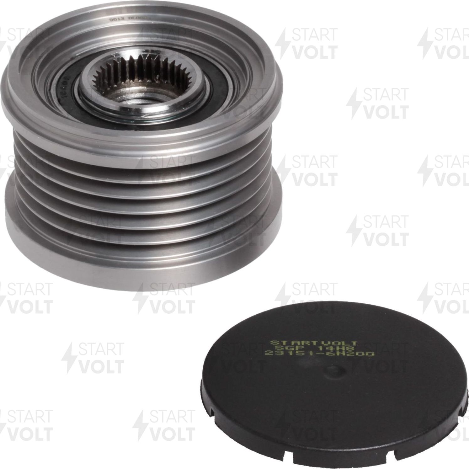 Муфта генератора обгонная StartVOLT. Артикул SGP 14H8