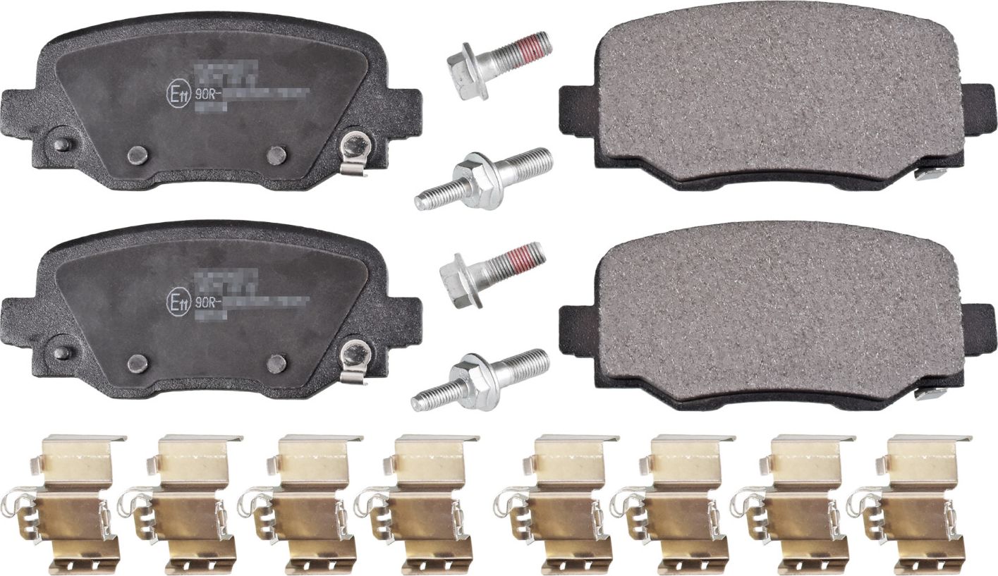 Тормозные колодки Blue Print. Артикул ADA104277