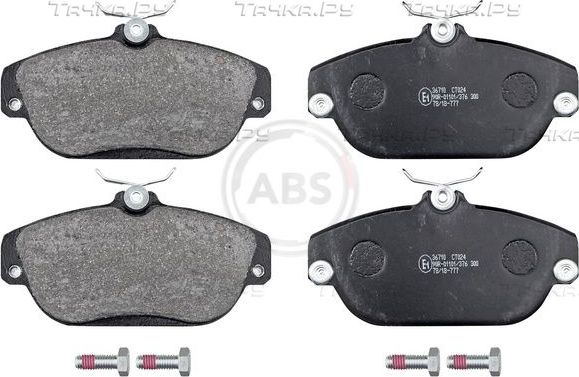 Тормозные колодки ABS. Артикул 36710