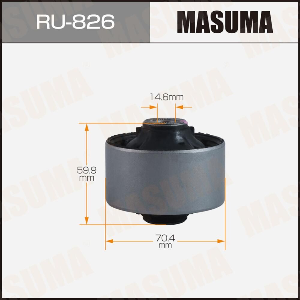 Сайлентблок MASUMA KIA CEED II front. Артикул RU826