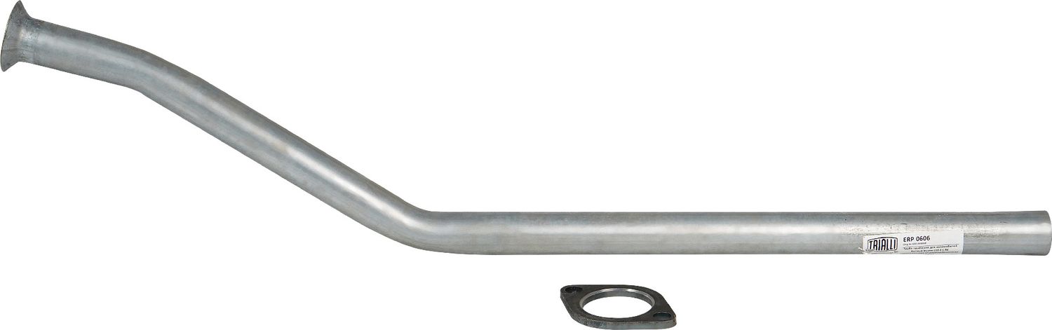 Глушитель (труба приемная) Trialli (алюминий / сталь). Артикул ERP 0606