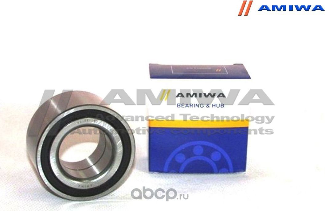 ПОДШИПНИК СТУПИЧНЫЙ ПЕРЕДНИЙ (38X71X39) (Amiwa). Артикул 0635182