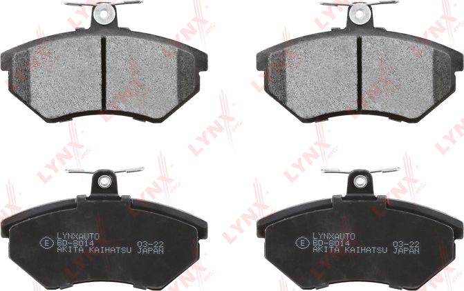 Тормозные колодки LYNXauto. Артикул BD-8014
