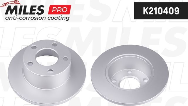 Тормозной диск Miles задний для Audi A6 I (C4) 1994-1997. Артикул K210409